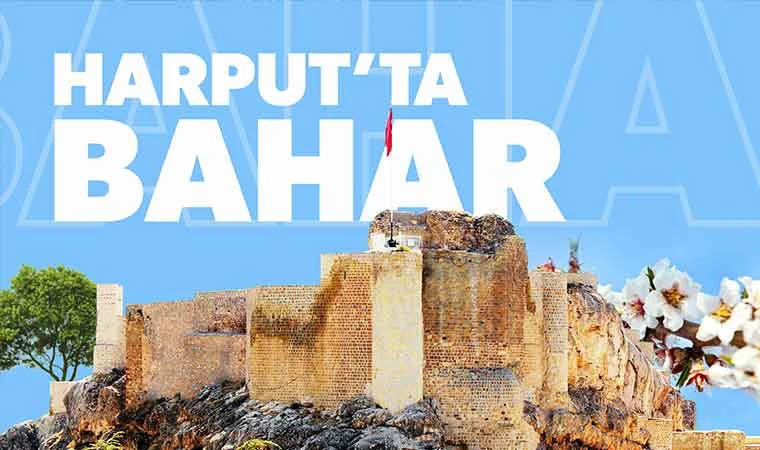 Harput’ta ilkbahar güzelliği