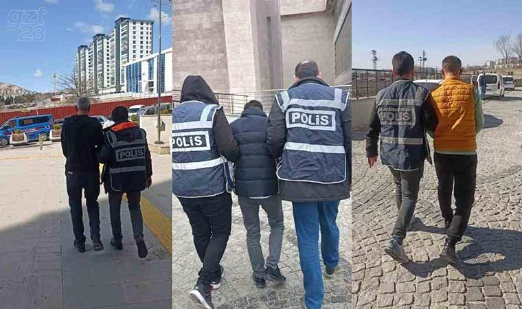 Hapis cezası bulunan 19 kişi yakalandı