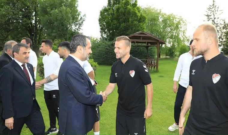 Elazığspor’a moral ziyareti