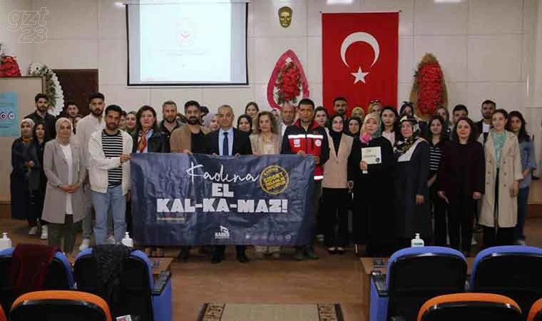 Öğretmen adaylarına ‘kadına yönelik şiddetle mücadele’ semineri verildi