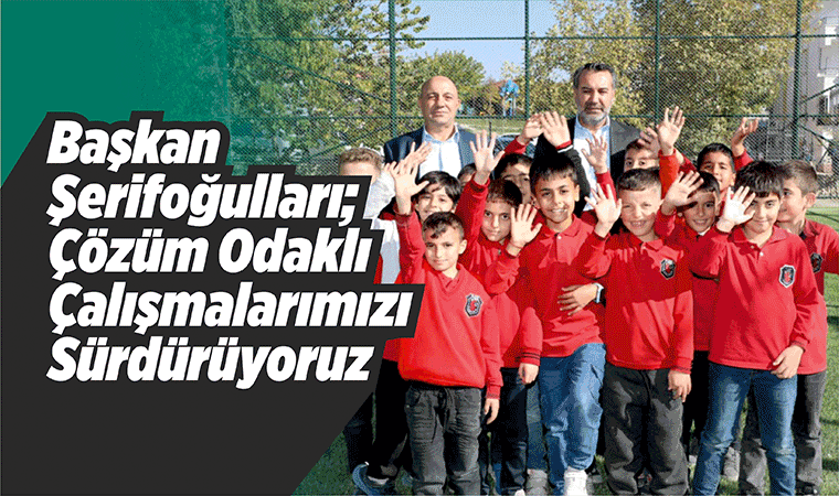 Çözüm odaklı çalışıyoruz