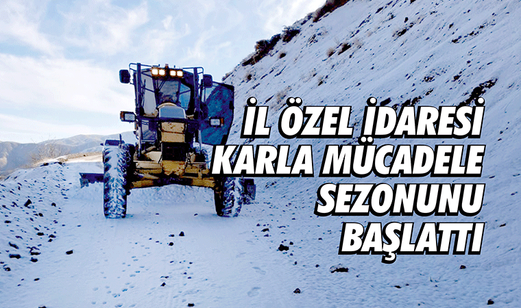 Karla mücadele sezonu başladı