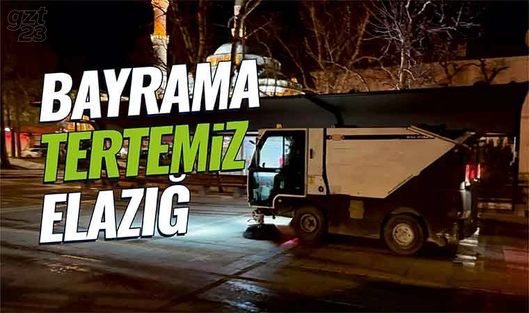 Bayram öncesi kapsamlı temizlik