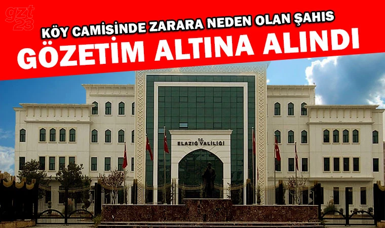 Cami olayına soruşturma