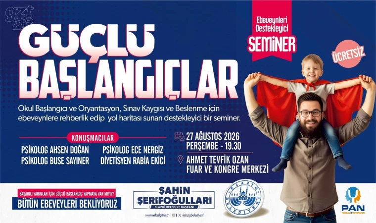 Güçlü Başlangıçlar konulu seminer