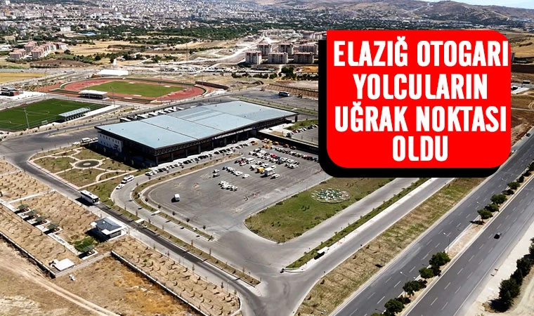 Elazığ otogarı yoğun