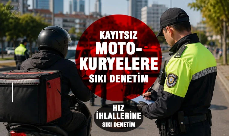 Motosiklet denetimleri artırılıyor