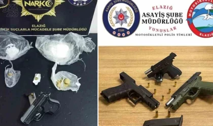 Elazığ polisi suçlulara göz açtırmıyor