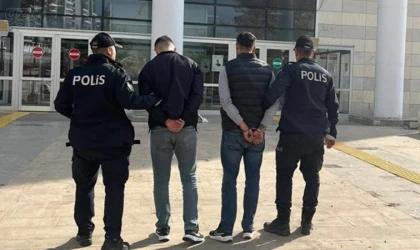 Hırsızlık şüphelisi 3 kişi gözaltına alındı