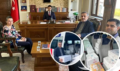 Konteyner kente kitap desteği Elazığ’dan