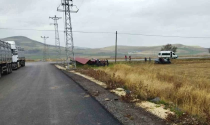 Elazığ’da trafik kazası:2 yaralı