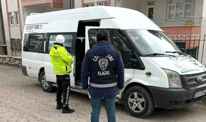 Elazığ’da okul önü denetimleri sürüyor