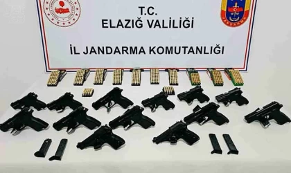 Elazığ’da ruhsatsız silah operasyonu