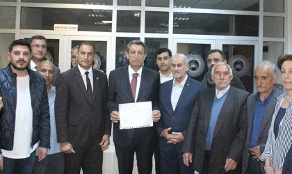 Ebubekir Irmak mazbatasını aldı