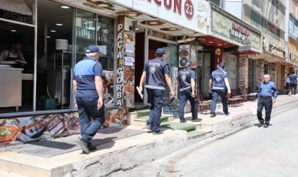 Elazığ’da zabıta ekiplerinden sıkı denetim