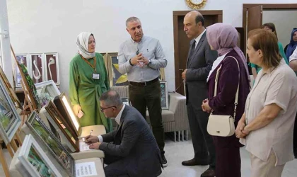 Elazığ’da el sanatları sergisi açıldı