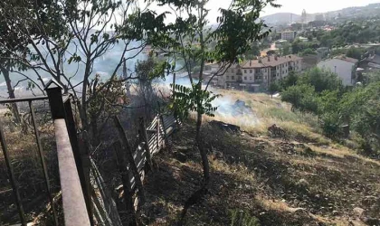 Elazığ’da korkutan yangın