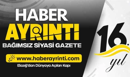 Haber Ayrıntı 16. yılını kutluyor