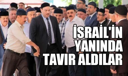 Süleymancılardan İsrail'e destek…