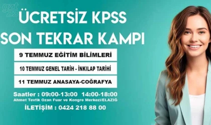 Belediyeden ücretsiz KPSS kampı