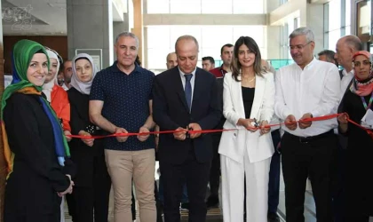 Elazığ’da hasta ve yakınlarının katkısı ile el işi ve resim sergisi açıldı