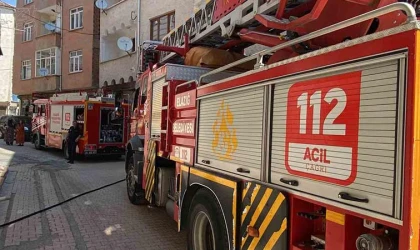 Elazığ’da ikamet yangını