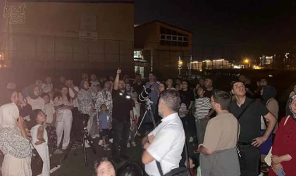 Gökyüzü gözlem etkinliği düzenlendi