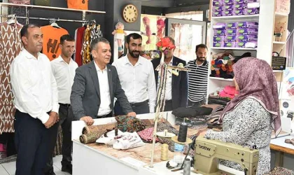 Keleş, Arıcak'ta temaslarda bulundu