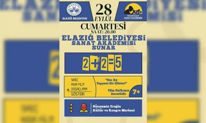 Elazığ Belediyesi Sanat Akademisinden yeni gösteri