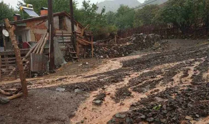 Elazığ’da sel sonrası hasar tespit çalışmaları