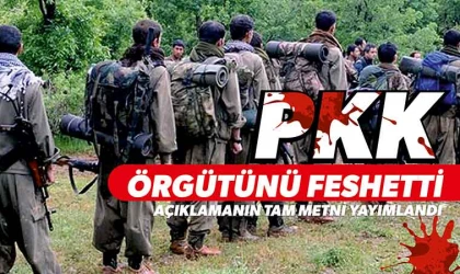 PKK kendini feshettiğini duyurdu!