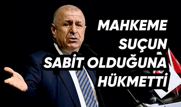Ümit Özdağ hakkında tahliye kararı!