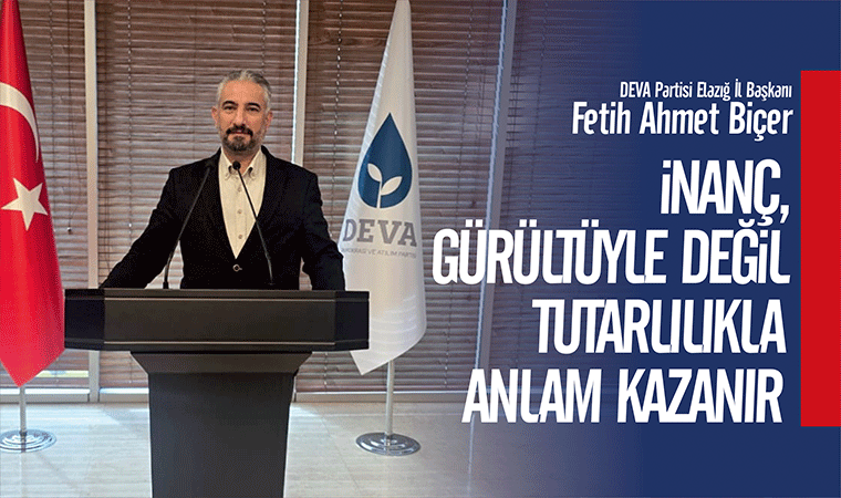 İnanç, tutarlılıkla anlam kazanır