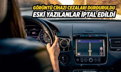 Görüntü cihazı cezaları iptal edildi