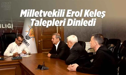Vekil Keleş vatandaşlarla buluştu