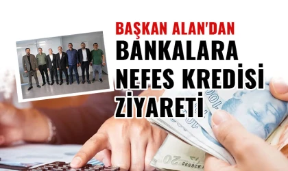 Başkan Alan'dan esnafa destek