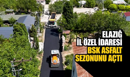 Özel İdare asfalt sezonunu açtı
