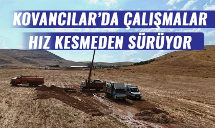 Kovancılar’da hizmet mesaisi