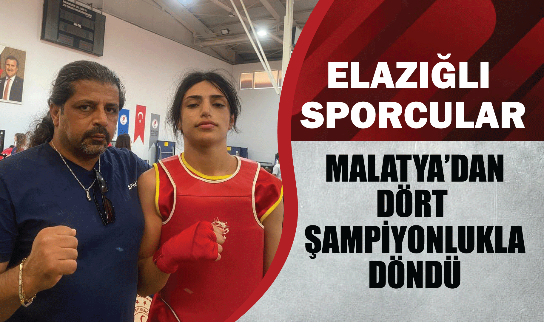 4 sporcu, 4 birincilik