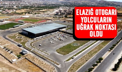 Elazığ otogarı yoğun