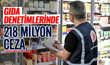 Gıdada milyonluk ceza