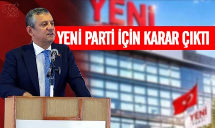 Yeni Parti ismi değişmeyecek