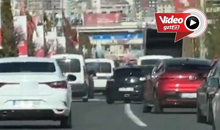 Elazığ’da makas atan sürücüler kameralara yansıdı #elazığ